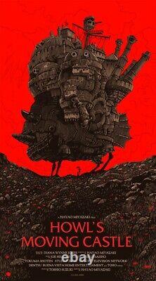 Howl's moving castle by Olly Moss Regular Rare sold out Mondo