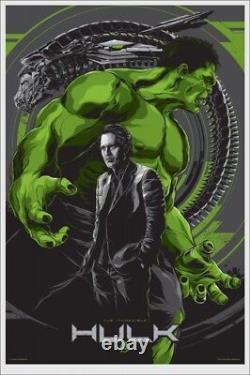Hulk by Ken Taylor Rare sold out Mondo print