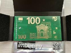 IMBUE Signed PCB Euros 100 With COA SOLD OUT
