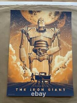 IRON GIANT Mondo Print Poster DKNG Numbered /260 Rare Sold Out Limited Edition