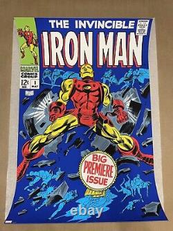 IRON MAN SOLD OUT PRINT (by Gene Colan, Johnny Craig, Mike Esposito) GMA NYC