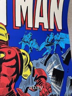 IRON MAN SOLD OUT PRINT (by Gene Colan, Johnny Craig, Mike Esposito) GMA NYC