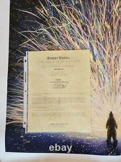 Inception Robert Bissell Brand New Limited Edition Art #21/150 Sold Out