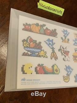 Invader Art Veggie Limited Edition Of 400 Sticker Sheet AUTHENTIC & SOLD OUT