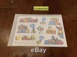 Invader Art Veggie Limited Edition Of 400 Sticker Sheet AUTHENTIC & SOLD OUT