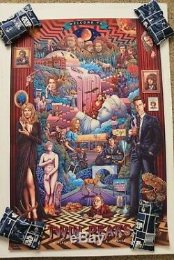 Ise Ananphada Twin Peaks Rare Sold Out Limited Movie Lynch Poster Print #/70