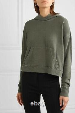 JAMES PERSE Cropped Hoodie Artillary Green ART Sold Out Color Size XS / 0