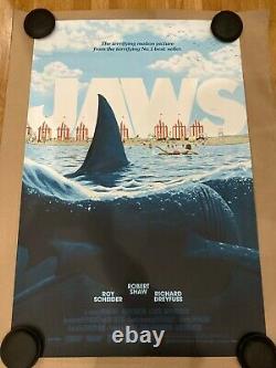 JAWS Screen Print Poster Florey x/200 Sold Out Mint