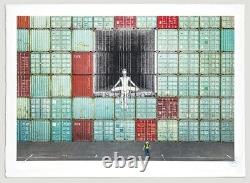 JR In The Container Wall Ballerina Lithograph Limited Print of 180 SOLD OUT