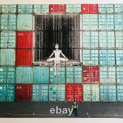 JR In The Container Wall Ballerina Lithograph Limited Print of 180 SOLD OUT