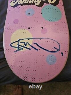 Jackass Johnny-O Signed Skateboard Deck SOLD OUT RARE