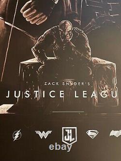 Jake Kontou Zack Snyder's Justice League Variant LE Sold Out Print Nt Mondo