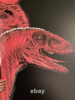 Jason Raish Jurassic Park Variant SIGNED Limited Sold Out Art Print Nt Mondo