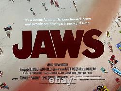 Jaws (Andrew Swainson) SOLD OUT Ltd Ed 24 x 36 Lithograph Print #93/250 Mondo