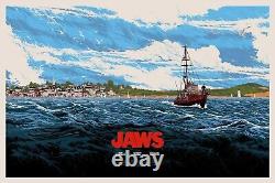 Jaws by Kilian Eng Regular Rare Sold out Not Mondo print