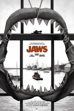 Jaws by Phantom City Creative SDCC Variant Rare Sold out Mondo print