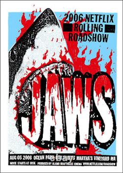 Jaws by Print Mafia Rare sold out Mondo print