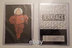 Jerkface Tin Man Art Card print #19/50 sold out 2022 Maddox Gallery exclusive
