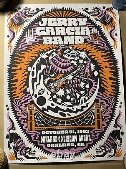 Jerry Garcia Band Halloween 10/31/92 Poster Print 226/600 Grateful Dead SOLD OUT