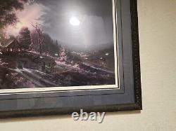 Jesse Barnes Autum Thunder Signed Rare Sold Out Print 882/1500 Limitied Edition