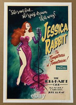 Jessica Rabbit at the Ink & Paint Club SOLD OUT Print #21/25, G1988