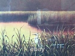 Jim Booth Sold Out MARSH POINT Limited Edition S/N 440/850 RARE PRINT 1983