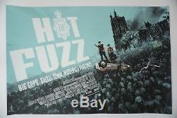 Jock Hot Fuzz Variant Mondo Poster SDCC Art Print Sold Out Edgar Wright Limited