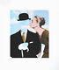 Joe Webb Mega Rare Sold Out Kissing Magritte Signed Edition Print Mint