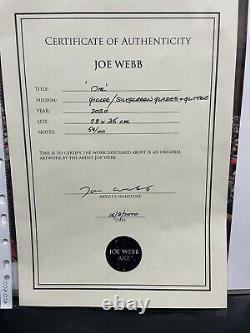 Joe Webb'One' Limited Edition Art Print Sold Out Never Been Opened