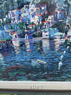 John Cosby Hotel Catalina Serigraph Hand Pulled on rag paper sold out edition