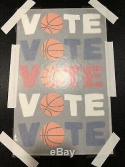 Jonas Wood VOTE Art Screen Print 2018 Sold Out Rare Still in box Signed Numbered
