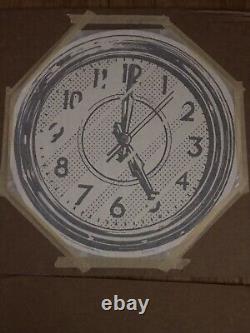 Joshua Vides Art Reality To Idea Somewhere Round Clock Print 22 Sold Out