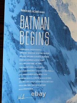 Kevin M Wilson Batman Begins Limited Edition Sold Out Print Nt Mondo