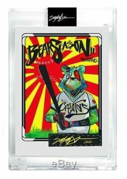 King Saladeen JP Money Bear Topps Project 2020 Artist Proof #ed to 999 SOLD OUT