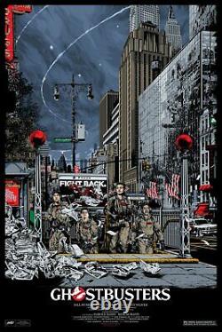 LAST ONE! MONDO Ghostbusters movie print poster by Ken Taylor SOLD OUT