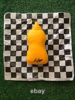 LUCY SPARROW French's Mustard SOLD OUT 100% AUTHENTIC HANDMADE SIGNED ART