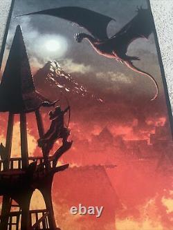 Lake Town The Lord of the Rings Art Print Poster Matt Ferguson AP SOLD OUT BNG
