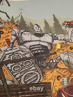 Landland The Iron Giant MONDO print RARE and SOLD OUT