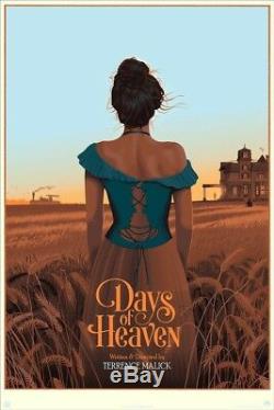 Laurent Durieux Days Of Heaven Variant Print Poster Mondo Signed Sold Out