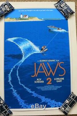 Laurent Durieux Jaws 2 Limited Movie Poster Print Mondo Spielberg Sold Out #/425
