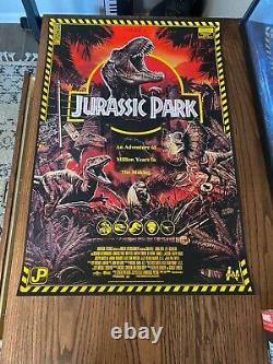 Leonardo Paciarotti Jurassic Park Limited Edition Sold Out Print Nt Mondo