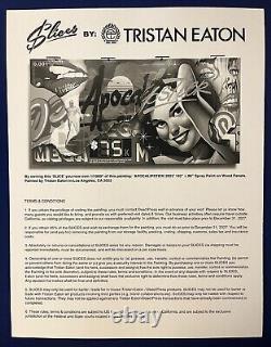 Limited Edition Signed Tristan Eaton Slice FOR SALE (1/1000) - SOLD OUT ITEM