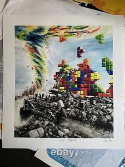 Liu Yan Loop Playback Print, Tetris, Sold Out