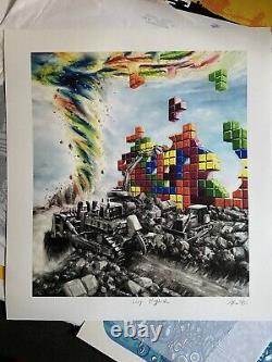 Liu Yan Loop Playback Print, Tetris, Sold Out