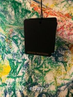 Louis Vuitton Velvet Pastel Monogram Jacquard Hoodie Size Medium (SOLD OUT)
