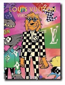 Louis Vuitton Virgil Abloh Classic Cartoon Cover Sold Out! Art Photography