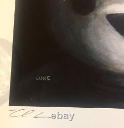 Luke Cheuh'Pinned' LE Print Sold Out ED 100 + Snik/FinDac Or James Jean Sticker