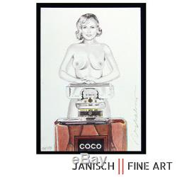 MEL RAMOS Coco Chanel, handsigniert, 2015 mit Buch sold out
