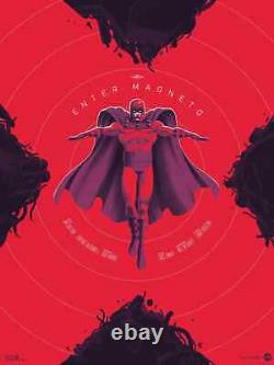 MONDO Poster X-Men Enter Magneto Phantom City Creative SOLD OUT