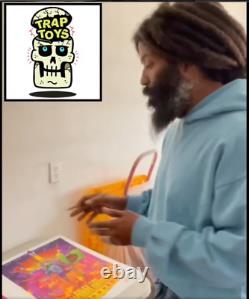 MURS Attacks x Trap Toys LTD Signed Art Print /50 Limited Edition Sold Out